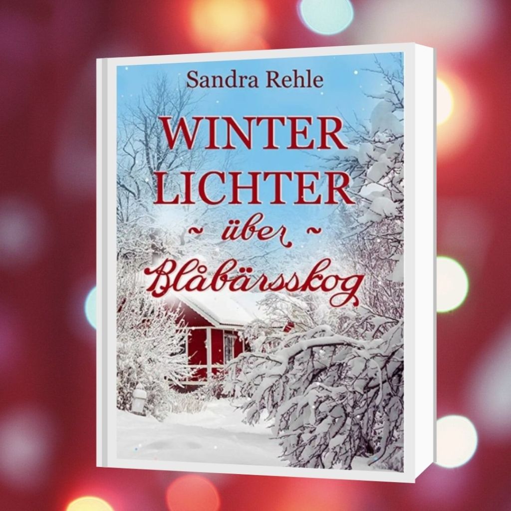signiertes Taschenbuch „Winterlichter über Blåbärsskog“